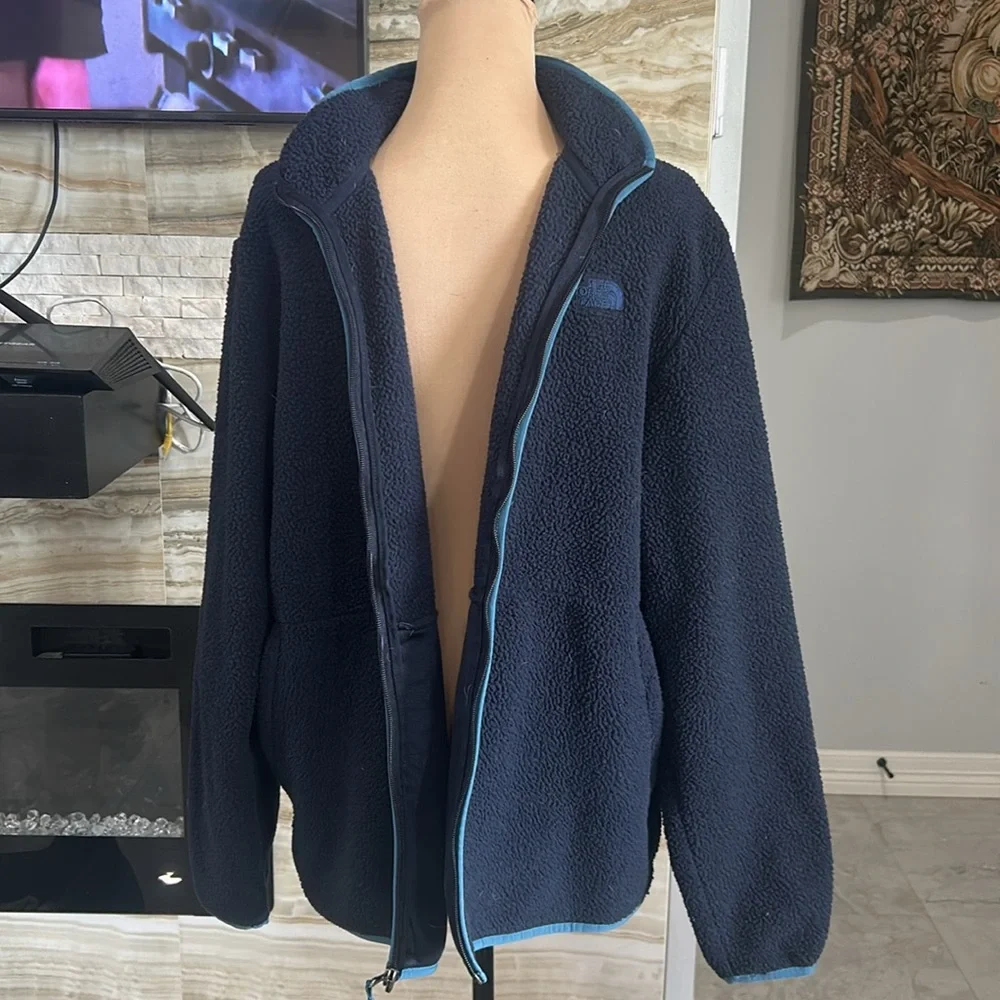 The North Face Dunraven Full Zip Fleece Jacket. Size XL‎ (891)